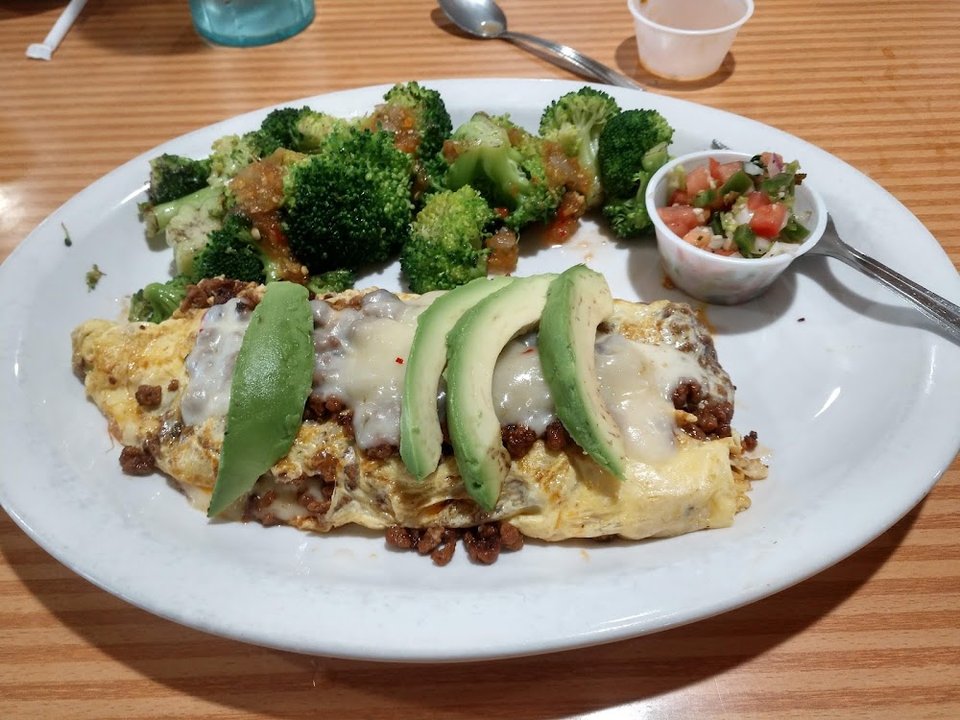 Meat Lovers Omelet Side of Veggies