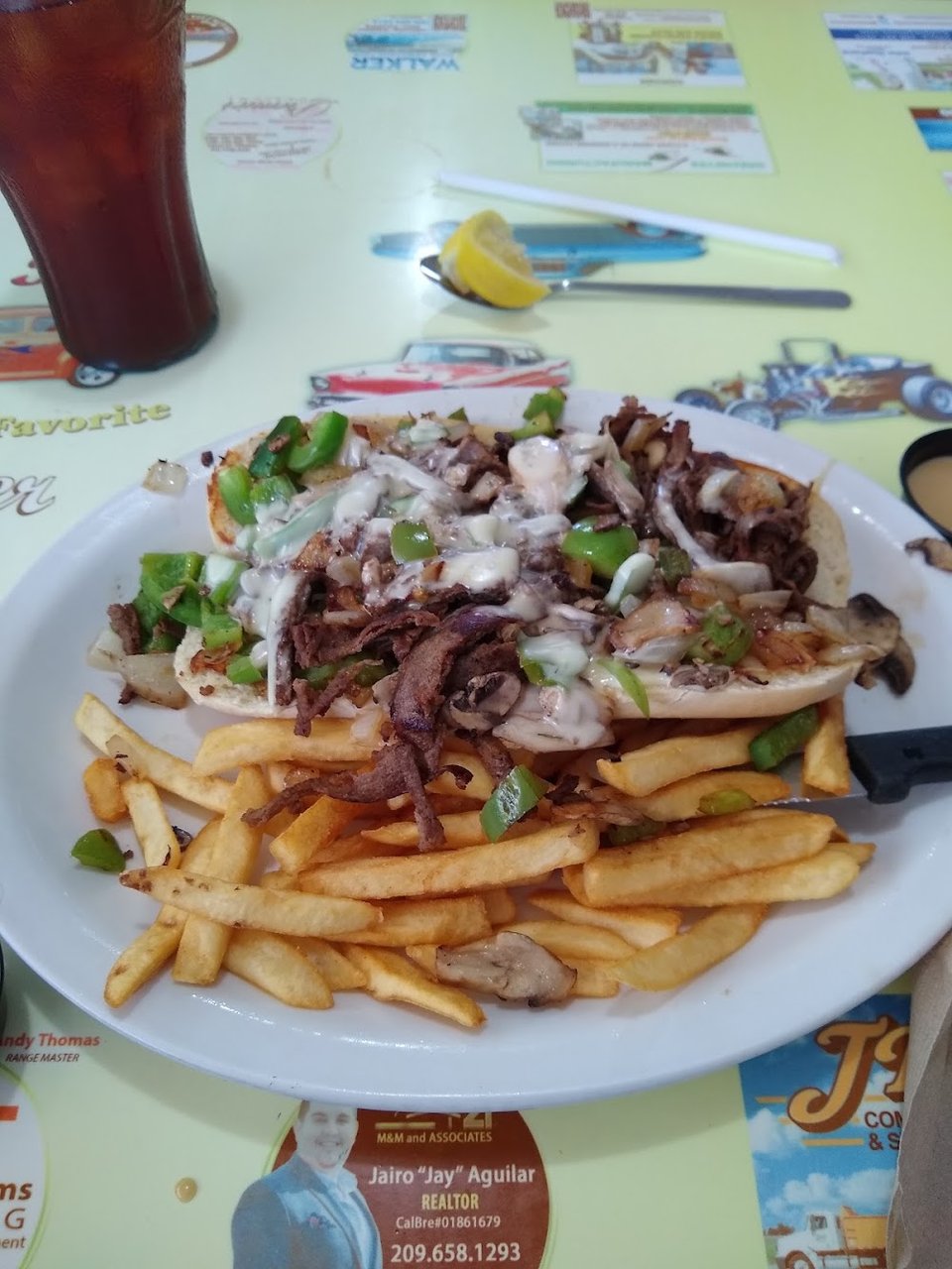 Philly Cheese Steak Sandwich